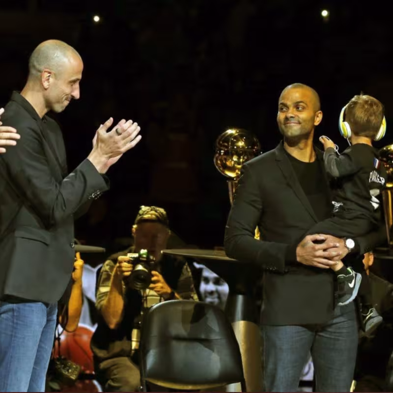 Tony Parker, estrella de los Spurs. 