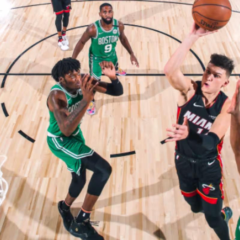 Los 37 puntos de Tyler Herro ante Boston Celtics