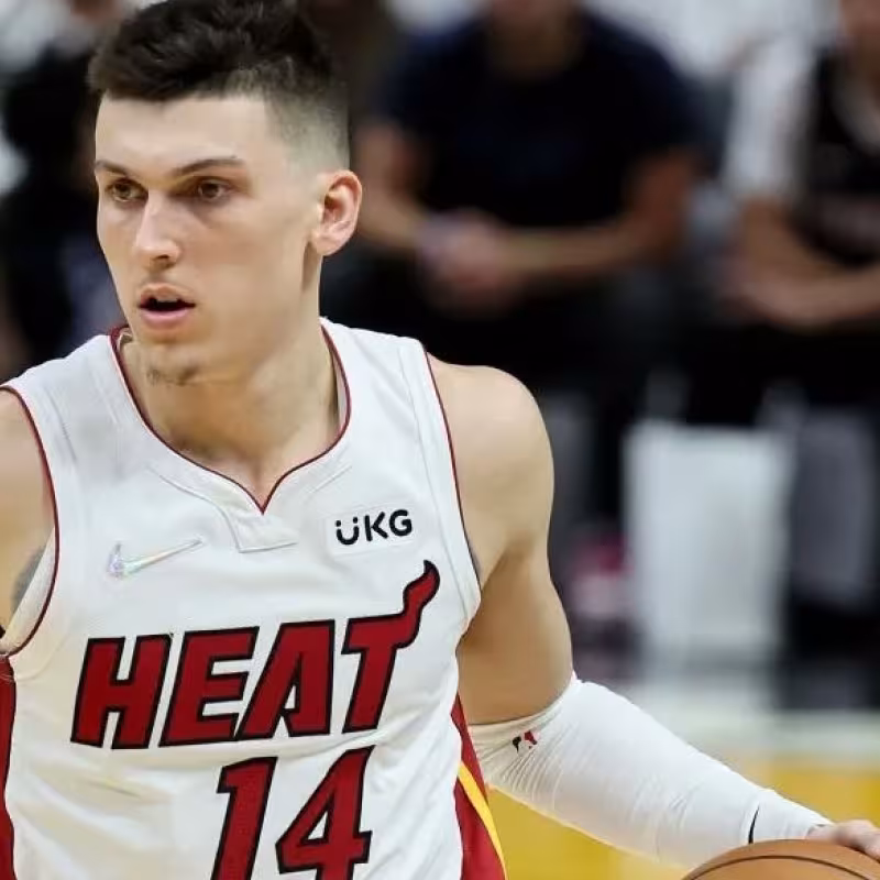 Tyler Herro, jugador de Miami Heat.