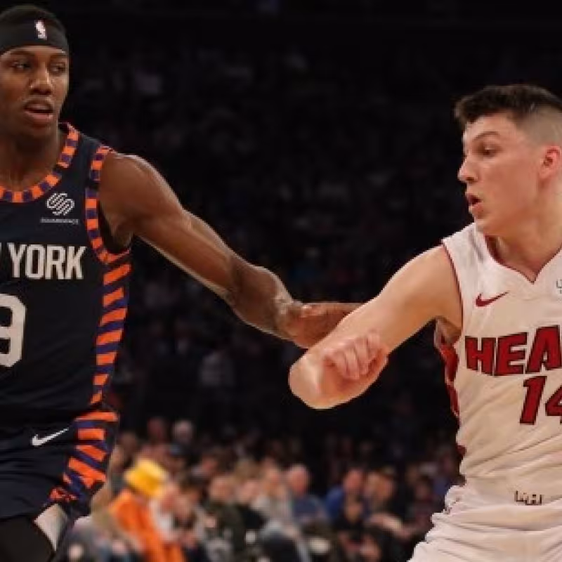 Tyler Herro, jugador de Miami Heat.