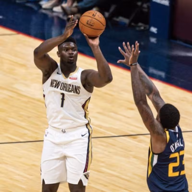 Zion Williamson, jugador de New Orleans Pelicans.