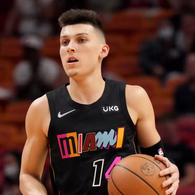Tyler Herro, jugador de Miami Heat.