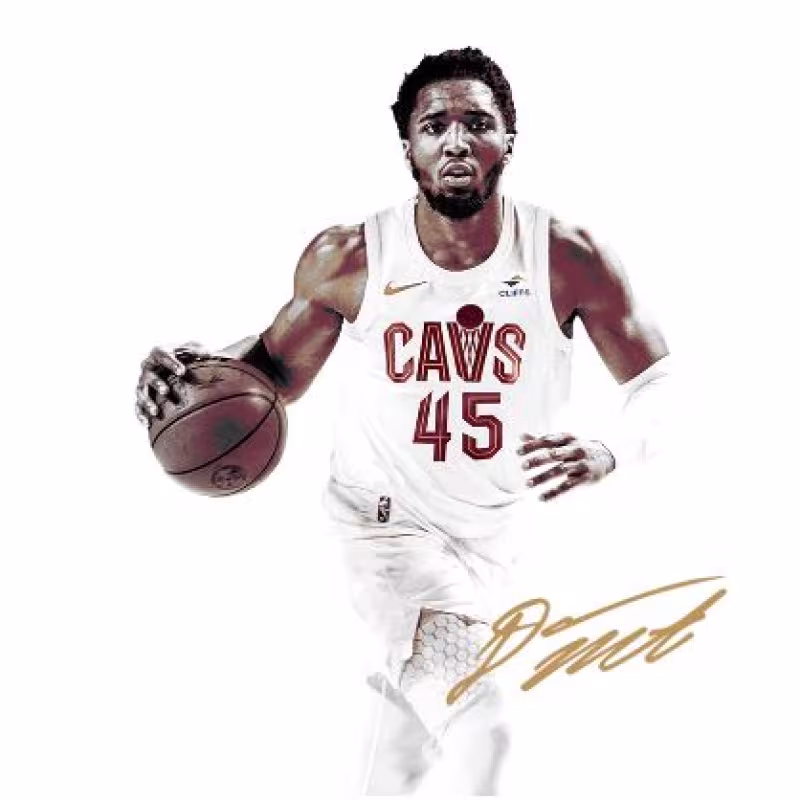 Donovan Mitchell, fichaje estrella de Cleveland Cavaliers. 