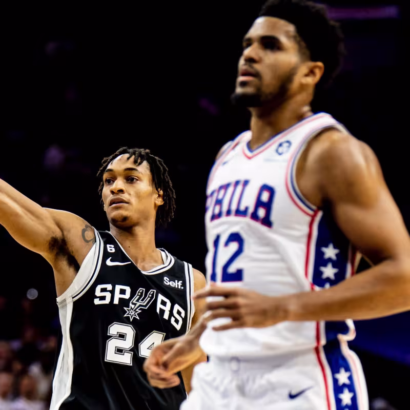 Devin Vassell, jugador de San Antonio Spurs.