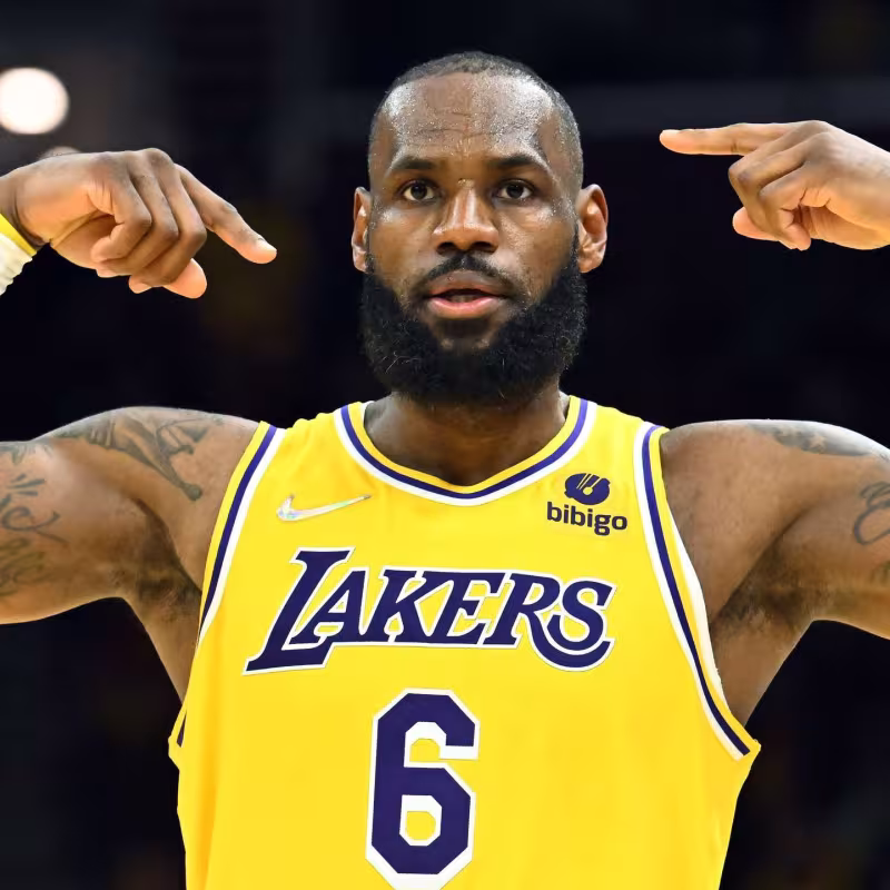 LeBron James, estrella de Los Angeles Lakers.