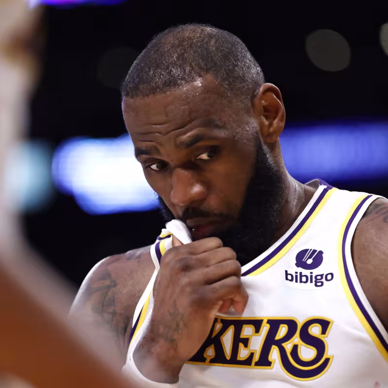 LeBron James, estrella de Los Angeles Lakers.