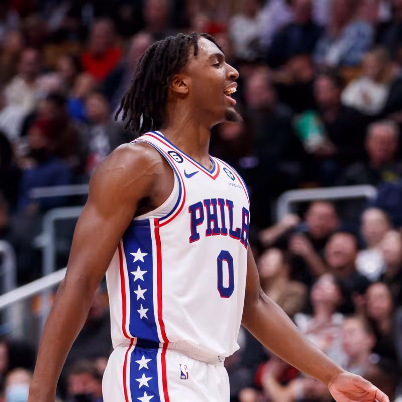 Tyrese Maxey, jugador de Philadelphia 76ers.