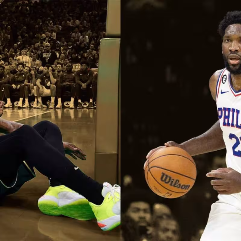 Marcus Smart y Joel Embiid