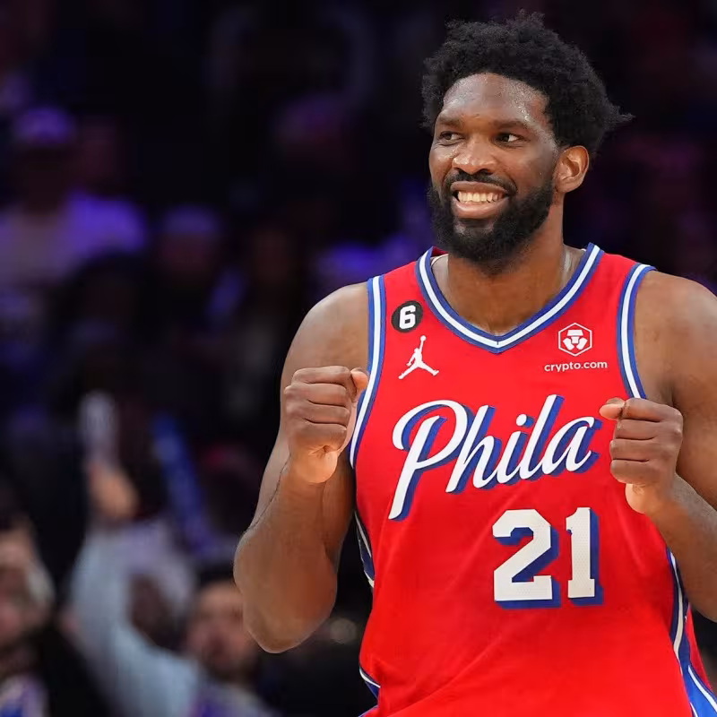 Joel Embiid, jugador de Philadelphia 76ers.