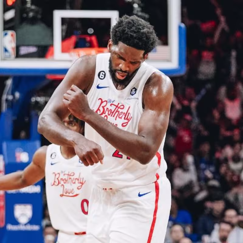 Joel Embiid, jugador de Philadelphia 76ers.