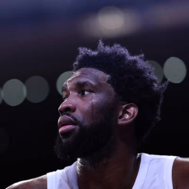 Joel Embiid, contra Knicks en Navidad. Foto: gettyimages