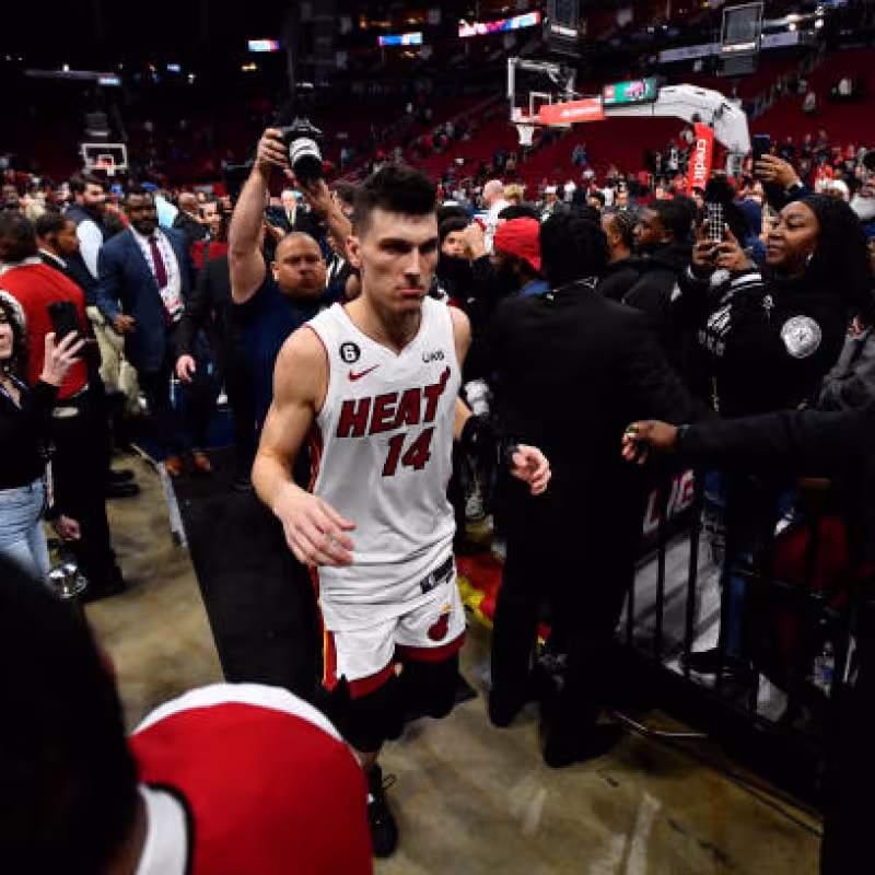 Tyler Herro, estadísticas NBA históricas. Foto: gettyimages