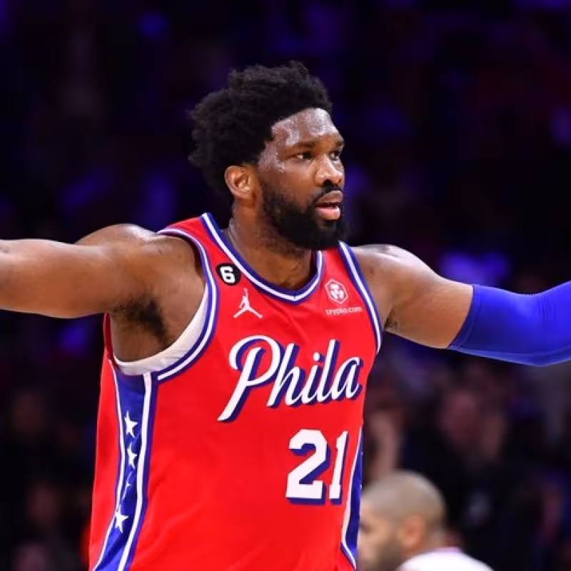 Joel Embiid, jugador de Philadelphia 76ers.