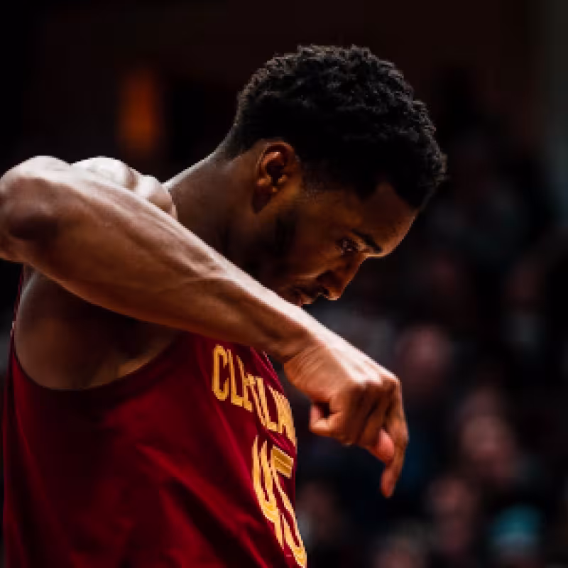 Donovan Mitchell, estrella de Cleveland Cavaliers. 