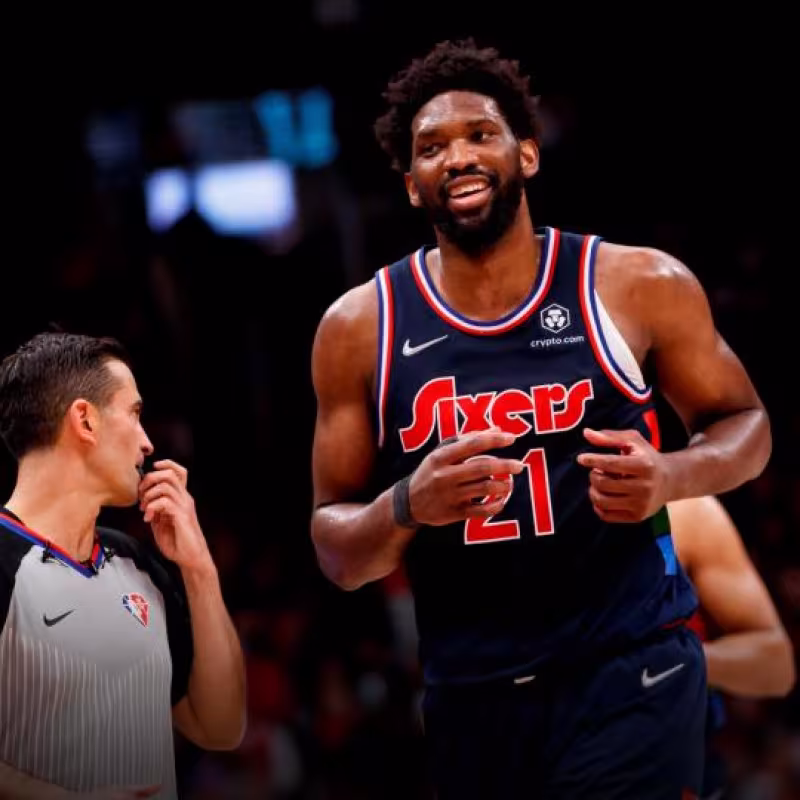 Joel Embiid, jugador de Philadelphia 76ers.