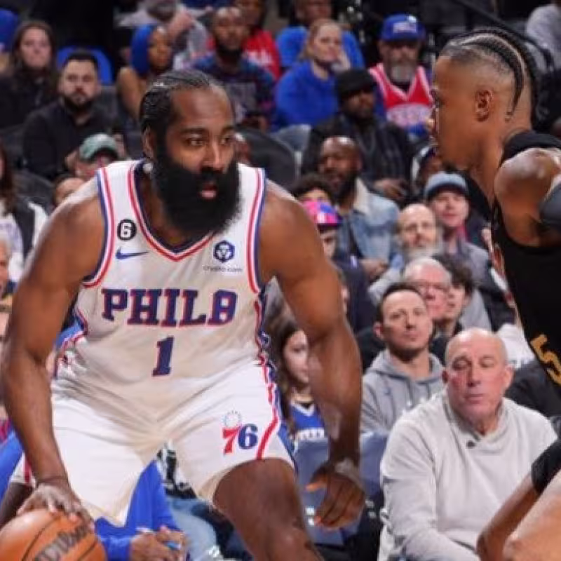James Harden, jugador de Philadelphia 76ers.