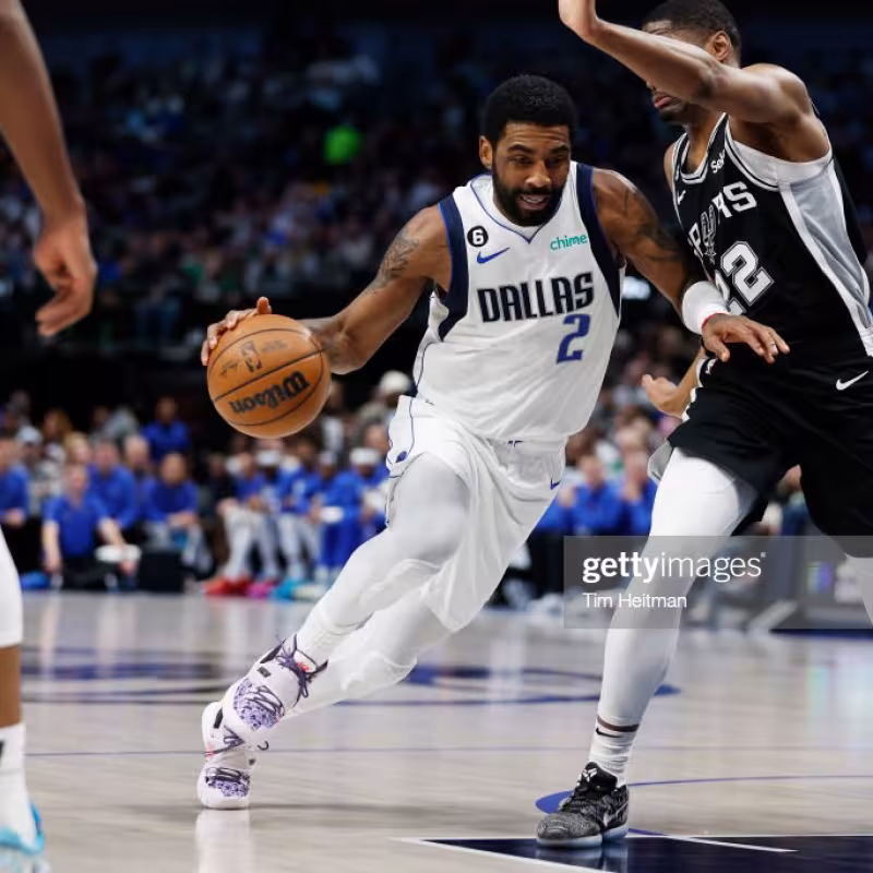 Kyrie Irving, en un partido contra San Antonio Spurs