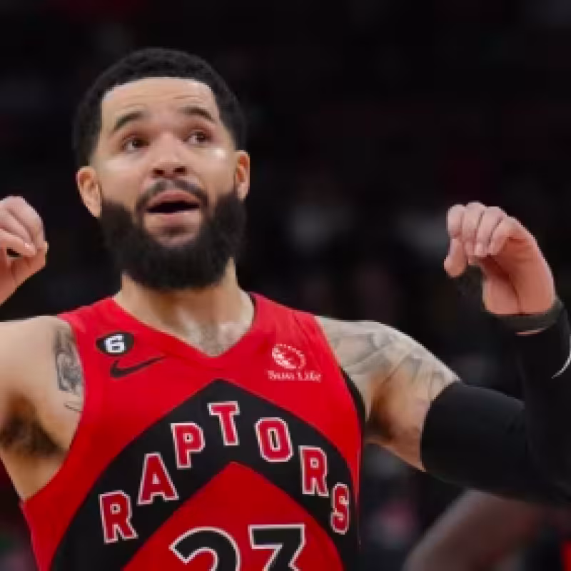 Fred VanVleet, estrella de Toronto Raptors. 