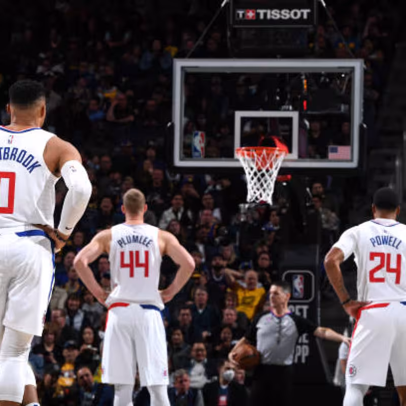 Russell Westbrook arruina a los Clippers. Foto: gettyimages
