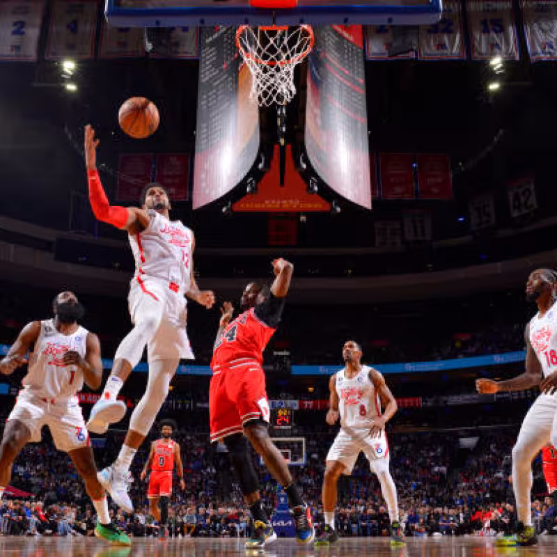 Tobias Harris, valoración en Sixers. Foto: gettyimages