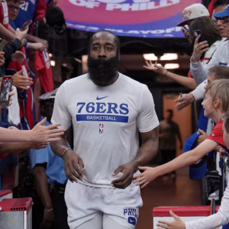 James Harden, oportunidad con Sixers en playoffs NBA 2023. Foto: gettyimages