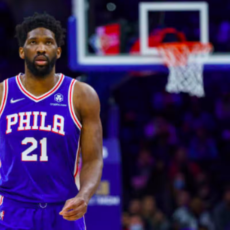 Joel Embiid, estrella de Philadelphia 76ers.