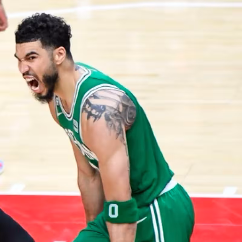Jayson Tatum, estrella de Boston Celtics. 