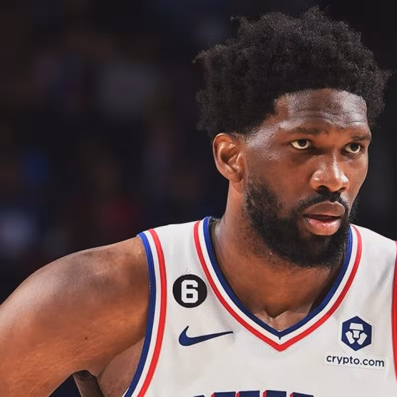 Joel Embiid, jugador de Philadelphia 76ers.