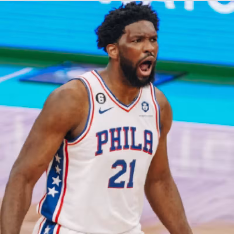 Joel Embiid, estrella de Philadelphia 76ers.