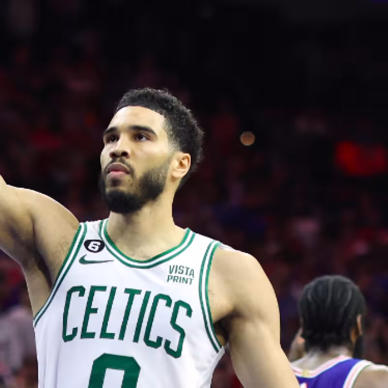 Jayson Tatum, estrella de Boston Celtics. 