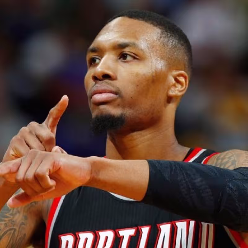 Damian Lillard, estrella de Portland Trail Blazers.