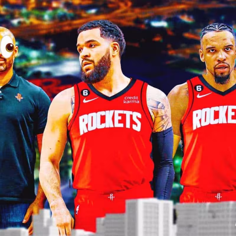 Ime Udoka, Fred VanVleet y Dillon Brooks