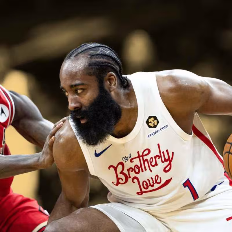 Patrick Beverley y James Harden