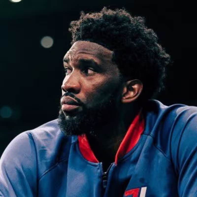 Joel Embiid, jugador de Philadelphia 76ers.