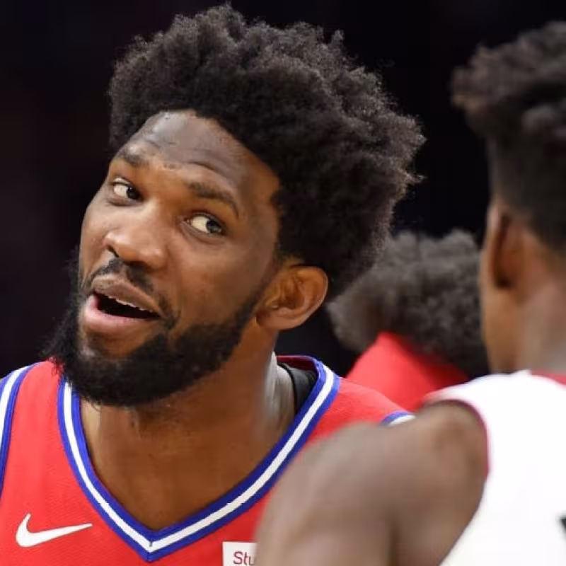 Joel Embiid, jugador de Philadelphia 76ers.