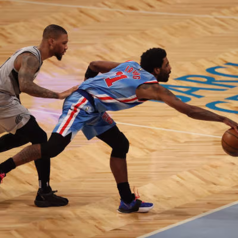Damian Lillard habla de Kyrie Irving. Foto: gettyimages