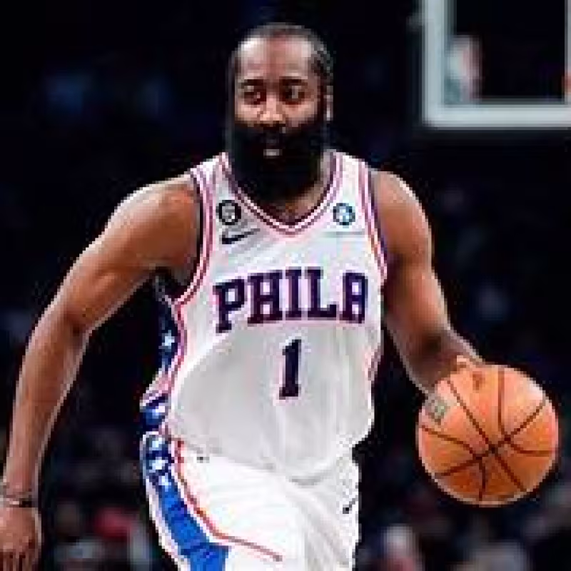 James Harden, jugador de Philadelphia 76ers.