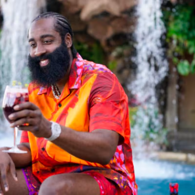 James Harden, jugador de Philadelphia 76ers.