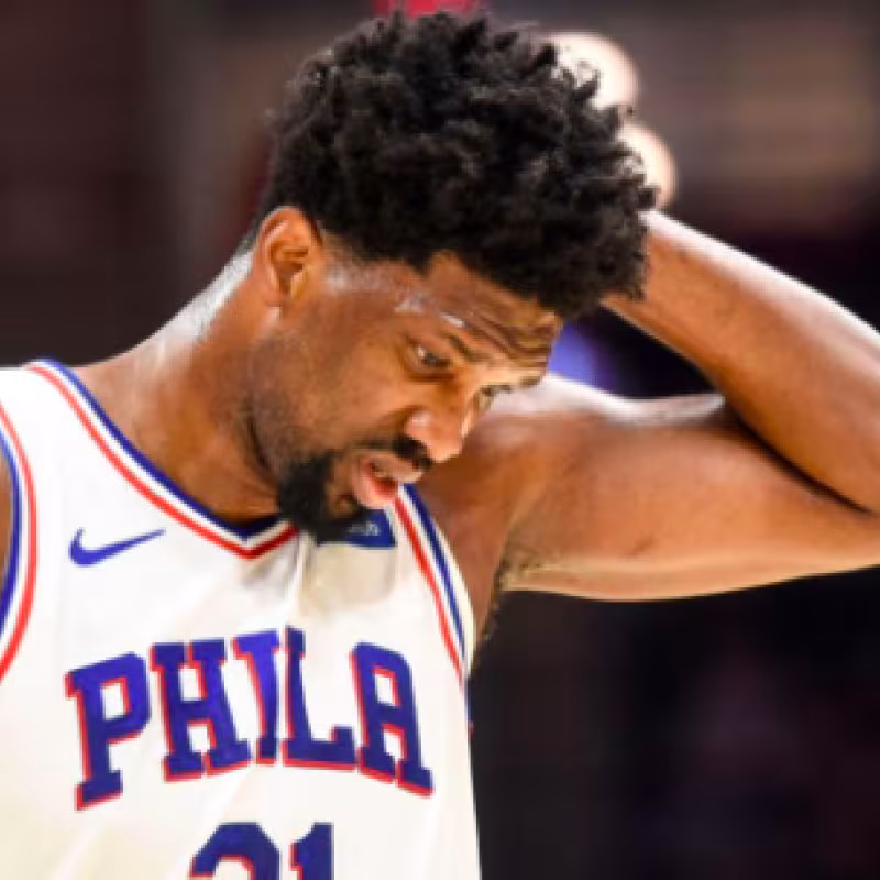 Joel Embiid, jugador de Philadelphia 76ers.
