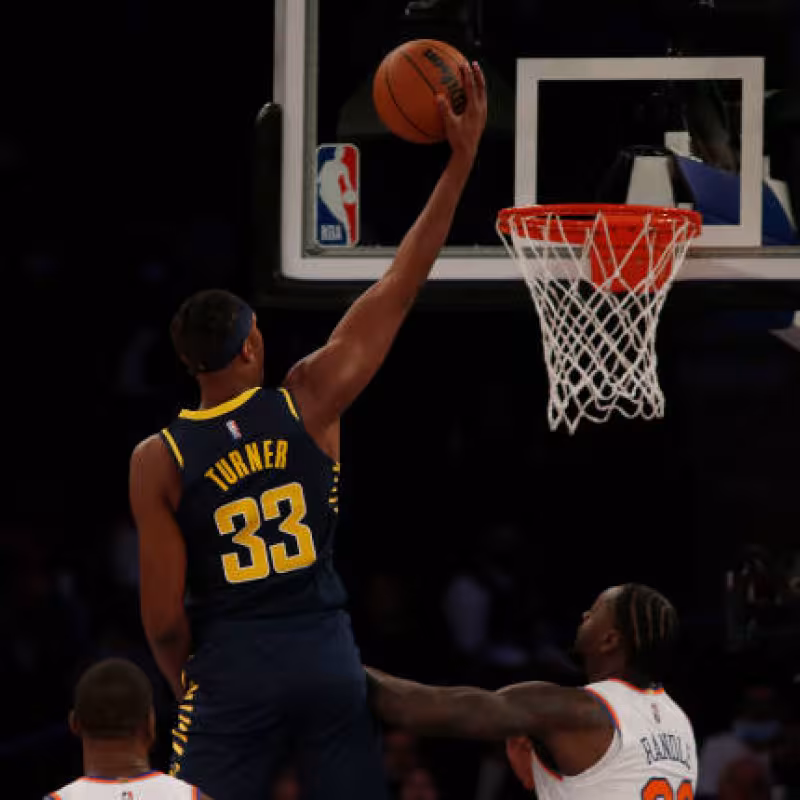 Rumores NBA: Myles Turner, a los Knicks. Foto: gettyimages