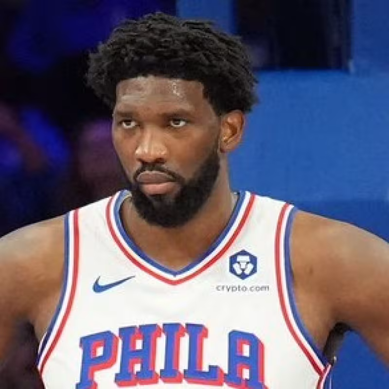 Joel Embiid, jugador de Philadelphia 76ers.