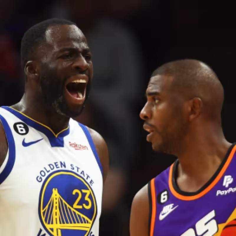 Draymond Green y Chris Paul, de enemigos a amigos. 