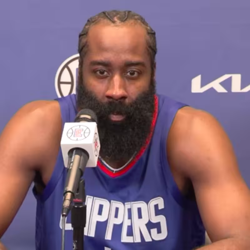 James Harden, nuevo jugador de Los Angeles Clippers. 