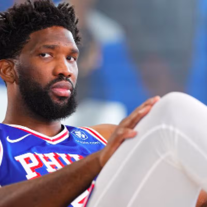 Joel Embiid, jugador de Philadephia 76ers.