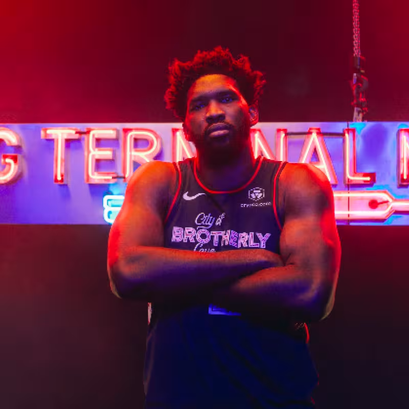 Joel Embiid, jugador de Philadephia 76ers.
