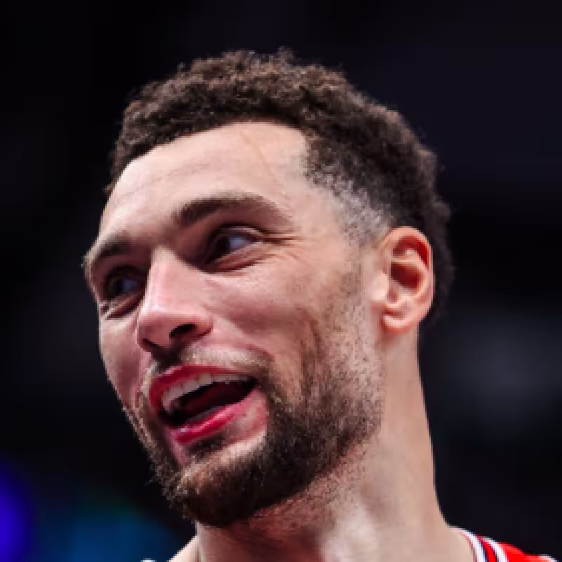 Zach LaVine, jugador de Chicago Bulls. 