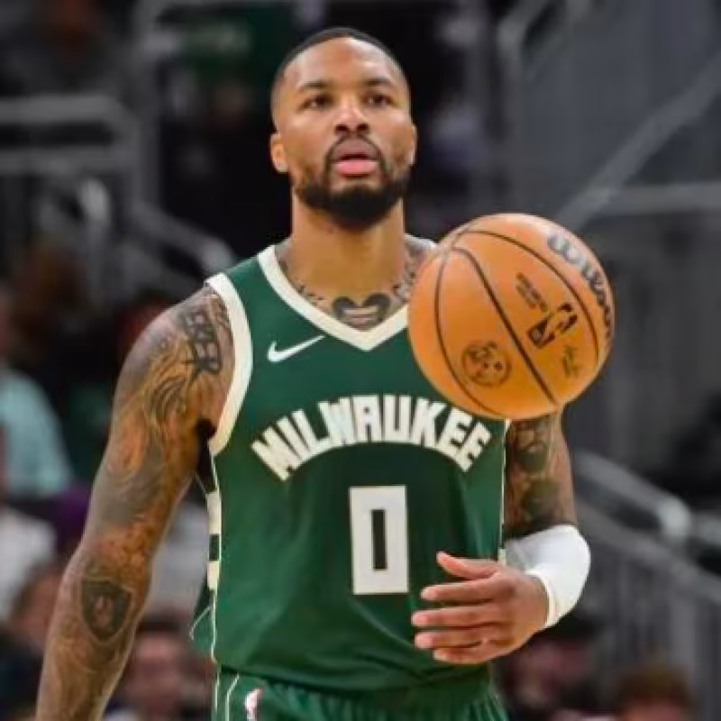 Damian Lillard, estrella de Milwaukee Bucks. 