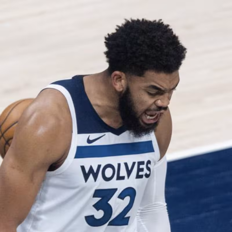 Karl Anthony Towns, jugador de Minnesota Timberwolves. 