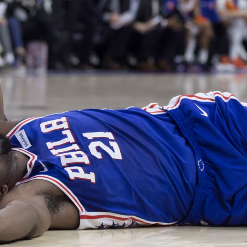 Joel Embiid, jugador de Philadelphia 76ers.
