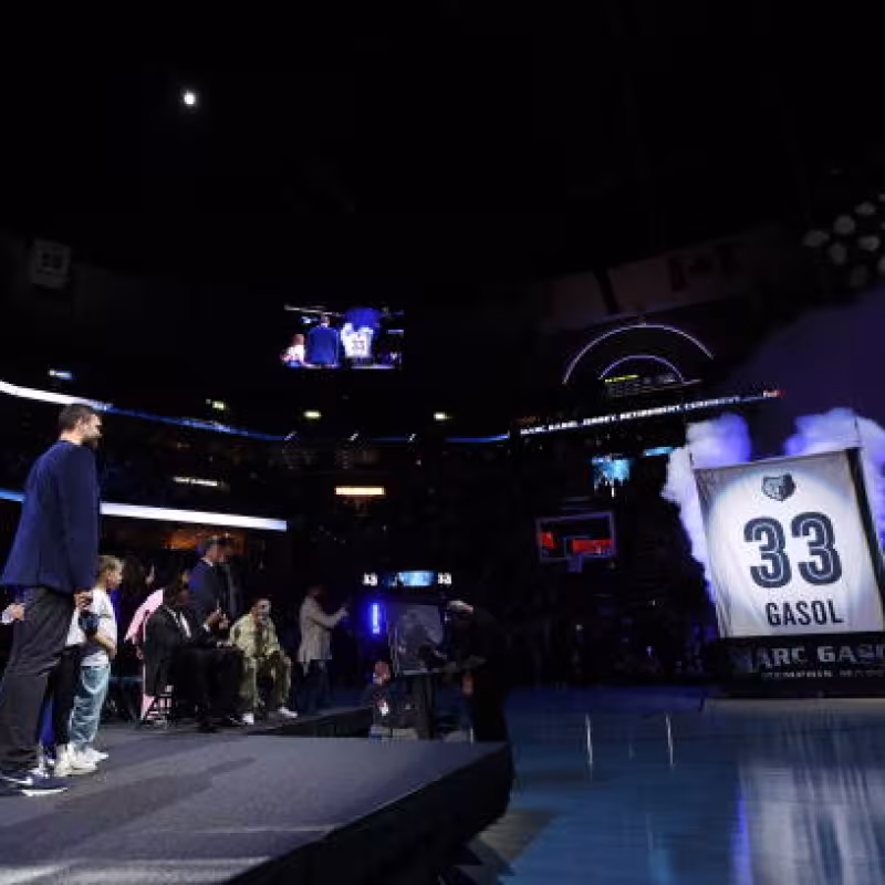 Marc Gasol, retirada camiseta. Foto: gettyimages